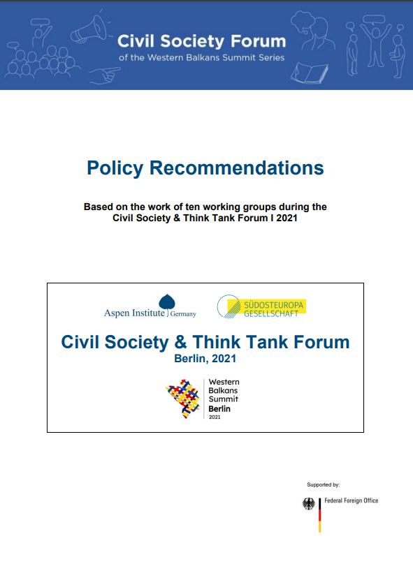 Policy Recommendations